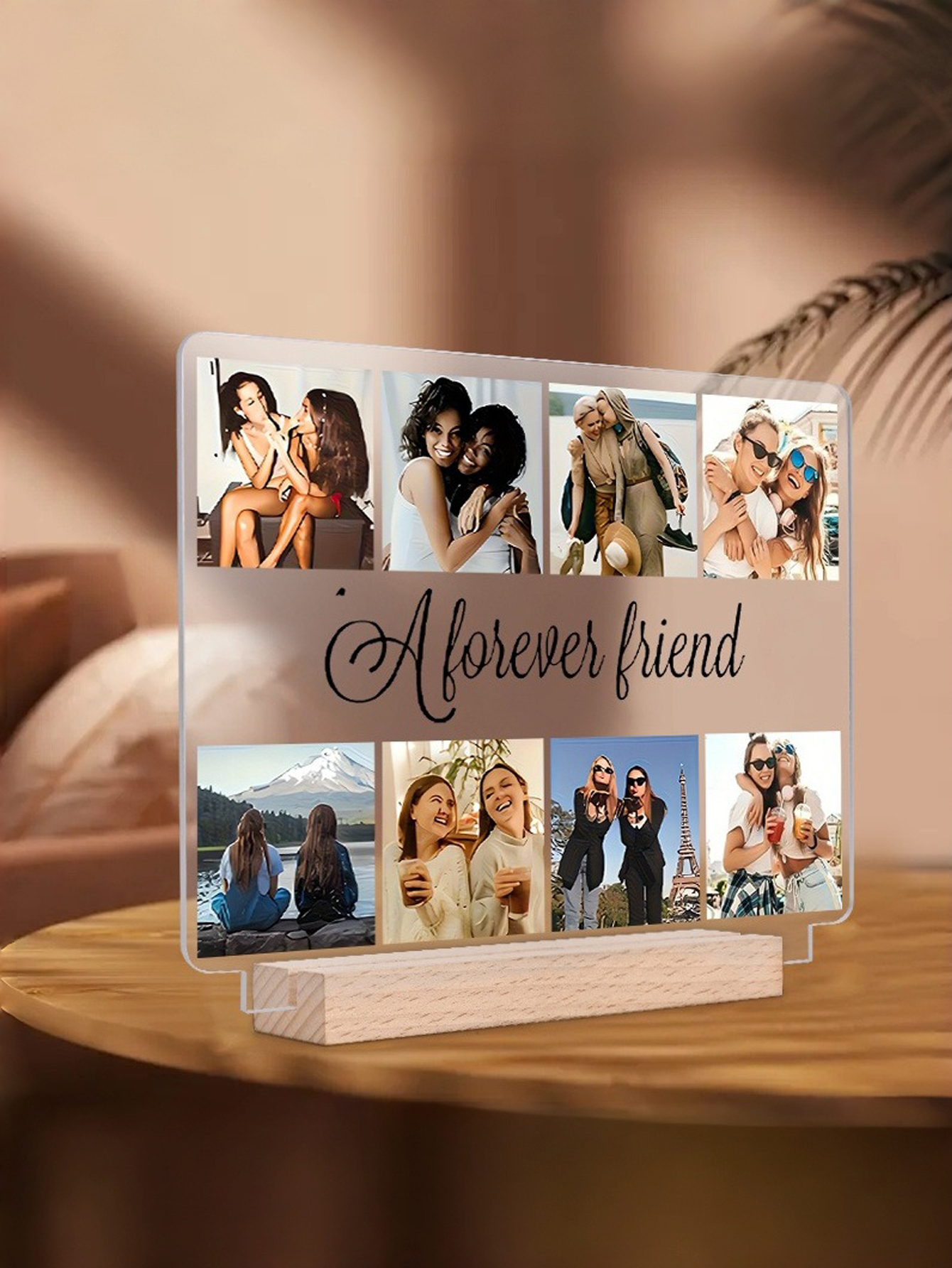 2D Acrylic Photo Display Board with Custom